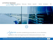 Tablet Screenshot of latarnia.gda.pl